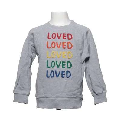 Sweatshirt (Grå, Flerfarvet) fra Hanna Andersson Bomuld, Elastan