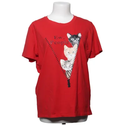T-shirt (Röd) från Garoff Bomull, Elastan