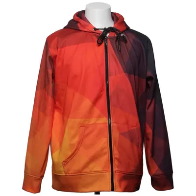 Hoodie (Red, Orange, Black) from Hoodie Lab Polyester