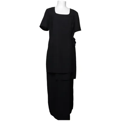 Wrap dress (Black) from Verse Polyester