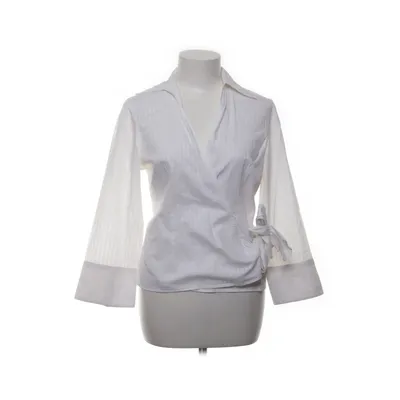 Omlottblus (Vit) från Apart Bomull