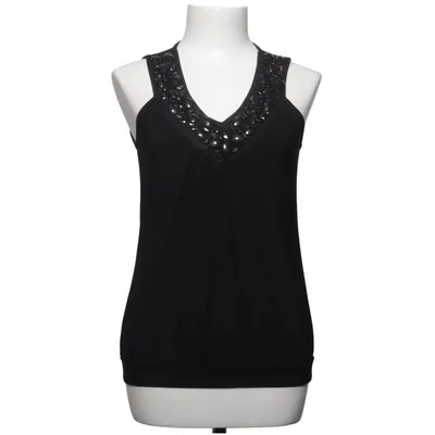 Tank Top (Black) from Melrose Elastane, Polyester