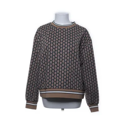Sweatshirt (Brown, Black, White) from GP & J Baker x H&M Metallic fiber, Polyester, Viscose