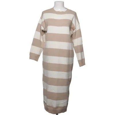 Dress (Beige, White) from Jasmine Acrylic, Polyamide