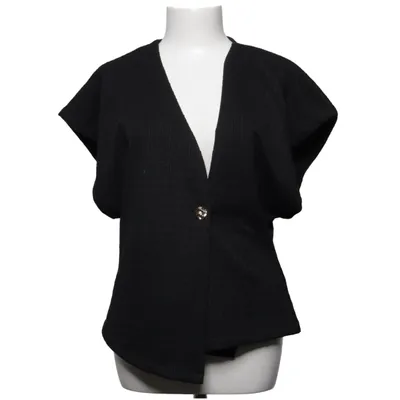 Weste (Schwarz) von Sisters Point Elasthan, Polyester, Viskose