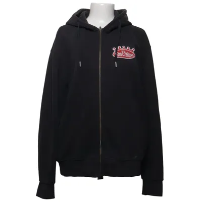 Kapuzenpullover (Schwarz) von DePalma Baumwolle, Polyester