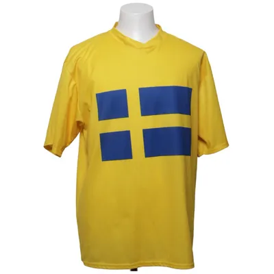 Fodboldtrøje (Gul, Blå) fra Fan Collection Polyester
