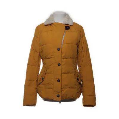 Veste d'hiver (Jaune, Blanc) de Campus Fausse fourrure, Polyamide, Polyester