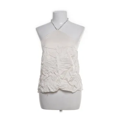 Halterneck top (Beige) fra H&M Viscose