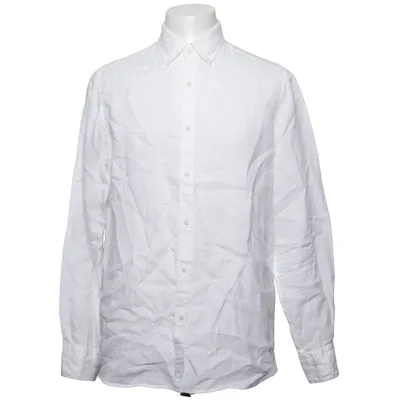 Shirt (Wit) van Massimo Dutti Linnen