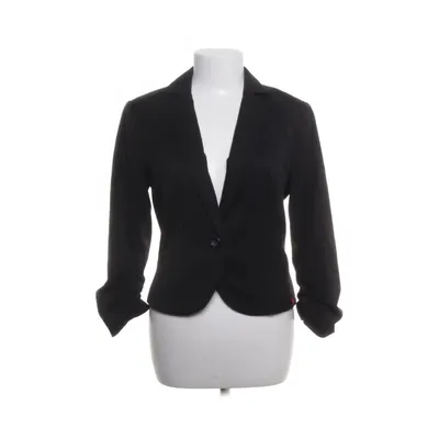 Blazer (Zwart) van EDC by ESPRIT Polyester, Viscose, Elastaan