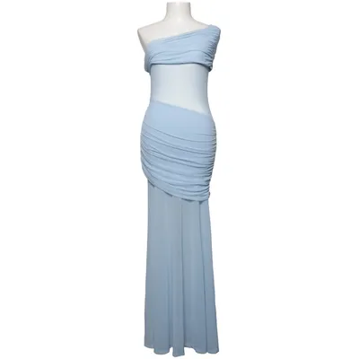 Maxikleid (Blau) Elasthan, Polyamid