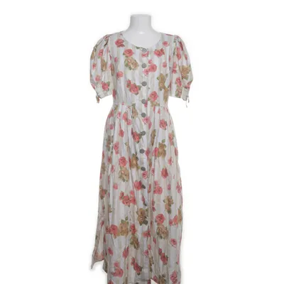 Maxi jurk (Wit, Beige, Meerkleurig) van Your Sixth Sense