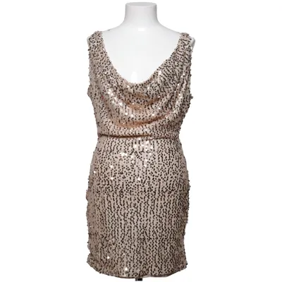 Cocktailkjole (Beige, Sølv) fra 4th + Reckless Metallfiber, Polyester