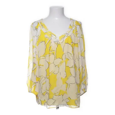 Blus (Gul, Vit) från Diane von Furstenberg Polyester, Silke