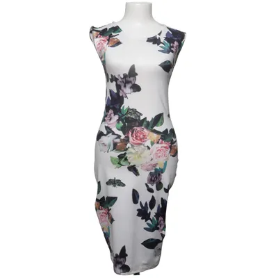 Dress (White, Multicolored) from Merci Mademoiselle