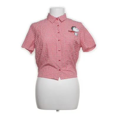Short sleeve shirt (Red, White) from LCW Casual Cotton, Elastane, Polyester