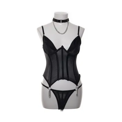 Underklädesset (Svart) Elastan, Polyester