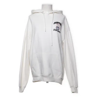 Sweat à capuche (Blanc) de Sublevel Coton, Polyester
