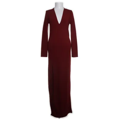 Robe longue (Rouge) de Rebecca Stella Polyester, Élasthane