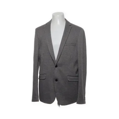 Blazer (Gray) from Lindbergh White Cotton, Polyester