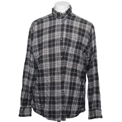 Chemise en flanelle (Gris, Blanc, Noir) de Berga Coton
