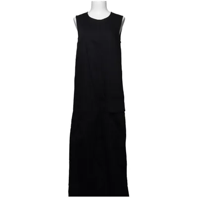 Robe longue (Noir) de COS Coton, Lyocell, Lin