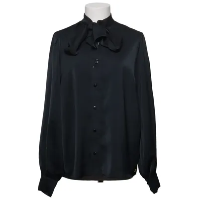 Wickelbluse (Schwarz) von Pernilla Wahlgren Design Polyester