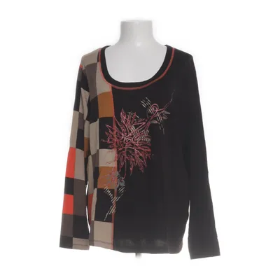 Långärmad t-shirt (Svart, Flerfärgad) från BPC Selection Elastan, Viskos