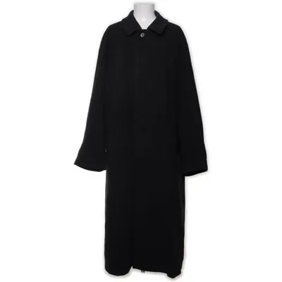 Manteau (Gris) de René Lezard Cachemire, Viscose, Laine