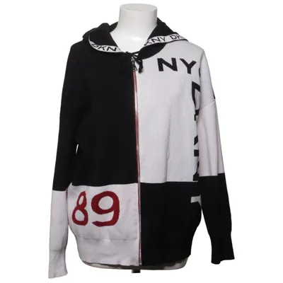 Hoodie (Black, White, Red) from DKNY Polyamide, Viscose