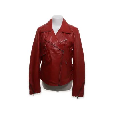 Leather jacket (Red) from Aviatrix Leather