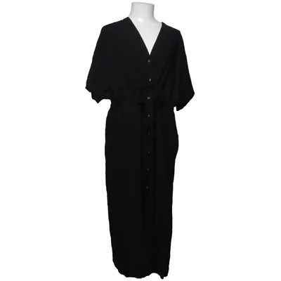 Skjortekjole (Sort) fra Abricot Coco Linned, Viscose