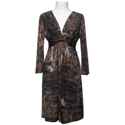 Dress (Brown, Black, Multicolored) from Maille Demoiselle Elastane, Polyester