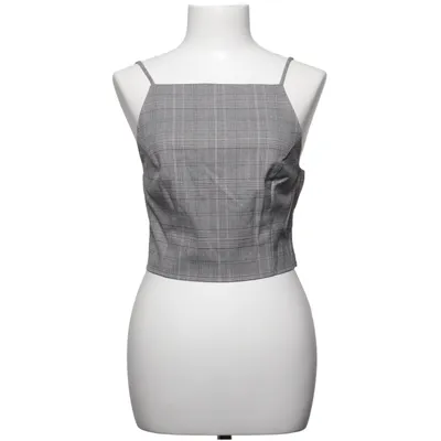 Crop top (Gris) de Nyden Élasthane, Polyester, Viscose