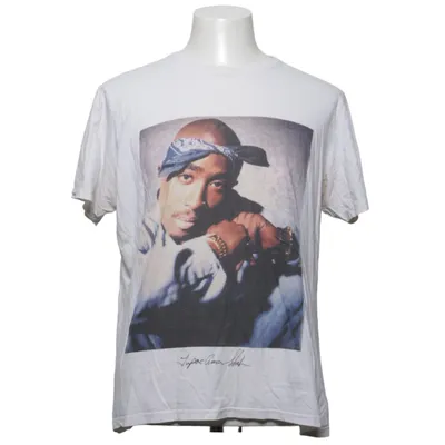 T-shirt (Hvid) fra 2Pac Bomuld