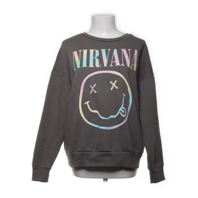 Collegetröja (Grå, Flerfärgad) från Nirvana Bomull, Polyester