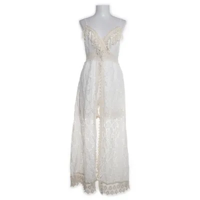 Jumpsuit (Wit) van Lamiar Katoen, Polyester