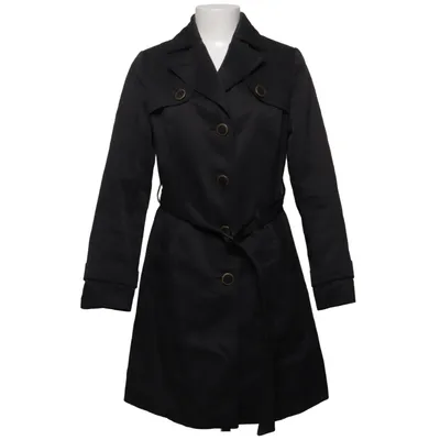 Trenchcoat (Schwarz) von Your Face Baumwolle, Polyamid, Polyester