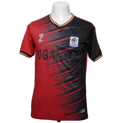 Maillot de football (Rouge, Noir, Jaune) de Jako