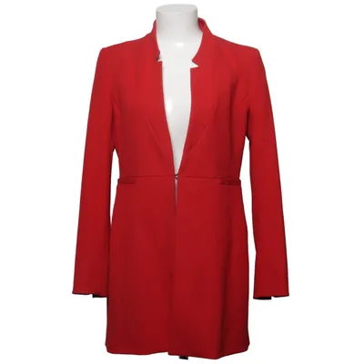 Coat (Red) from Zara Basic Collection Acetate