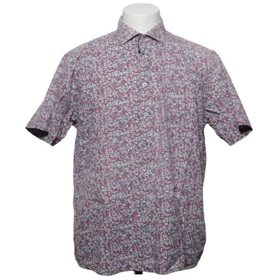 Korte mouwen shirt (Blauw, Rood, Wit) van Bruun & Stengade Katoen