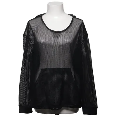 Hoodie (Black) from Workout Polyester