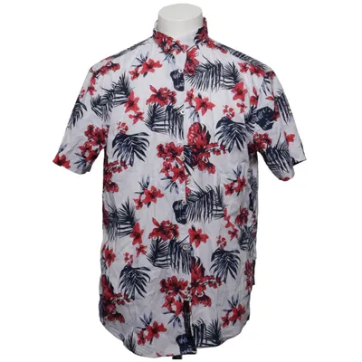 Chemise à manches courtes (Blanc, Multicolore) de Carisma Coton, Élasthane