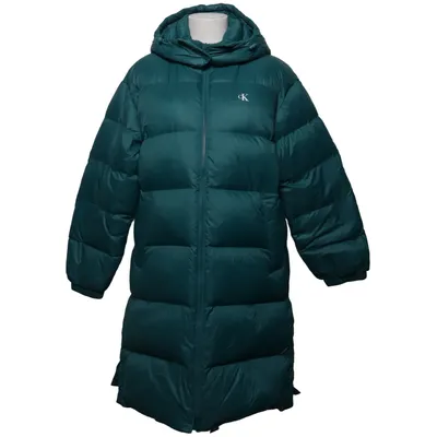 Dunfrakke (Grøn) fra Calvin Klein Jeans Dun, Fjer, Polyester