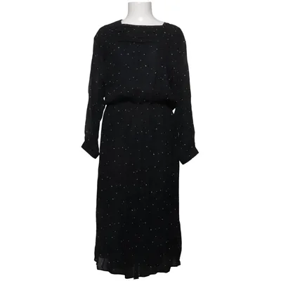 Maxi jurk (Zwart, Wit) van Elisabeth Polyamide, Viscose