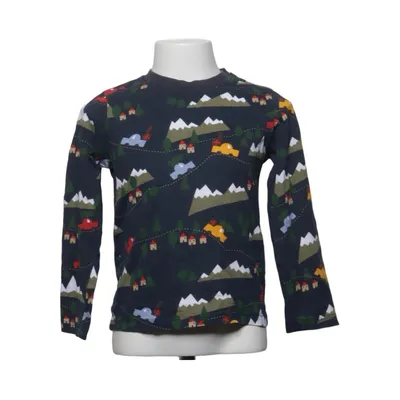 Langarmshirt (Blau, Mehrfarbig) von Minimarket Bio-Baumwolle
