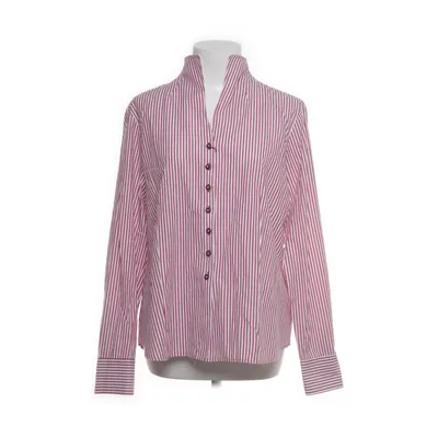 Blouse (White, Pink) from Eterna Cotton