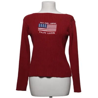 Pull-over (poloralphlauren · polojeanscompany · ralphlauren · ralphlaurenvintage · vintage · vintageknit · vintageknitwear · vintagesweater · knitsweater · knitwear · ribbedsweater · ribbedknit · crewnecksweater · crewneck · jumper · sweater · americanflag · flagknit · americanstyle · americana · preppy · preppystyle · americanpreppy · classicpreppy · collegiate · collegecore · ivy · ivystyle · heritage · heritagefashion · oldmoney · oldmoneystyle · quietluxury · equestrian · countryclub · americanclassic · allamerican · starsandstripes · redwhiteblue · archivefashion · vintagefashion · retro · retrostyle · 90s · 90sfashion · 90sstyle · 90spreppy · y2k · y2kfashion · y2kstyle · normcore · casualclassic · capsulewardrobe · autumnstyle · fallfashion · layering) de Polo Jeans Company Ralph Lauren Coton