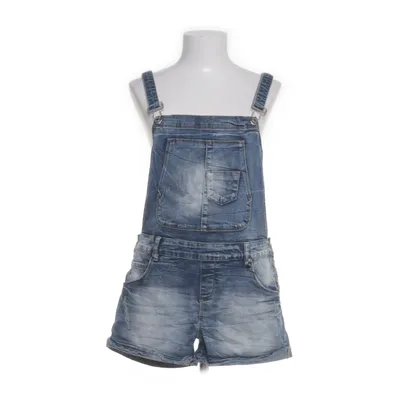 Korte tuinbroek (Blauw) van FB Sister Katoen, Elastaan, Polyester